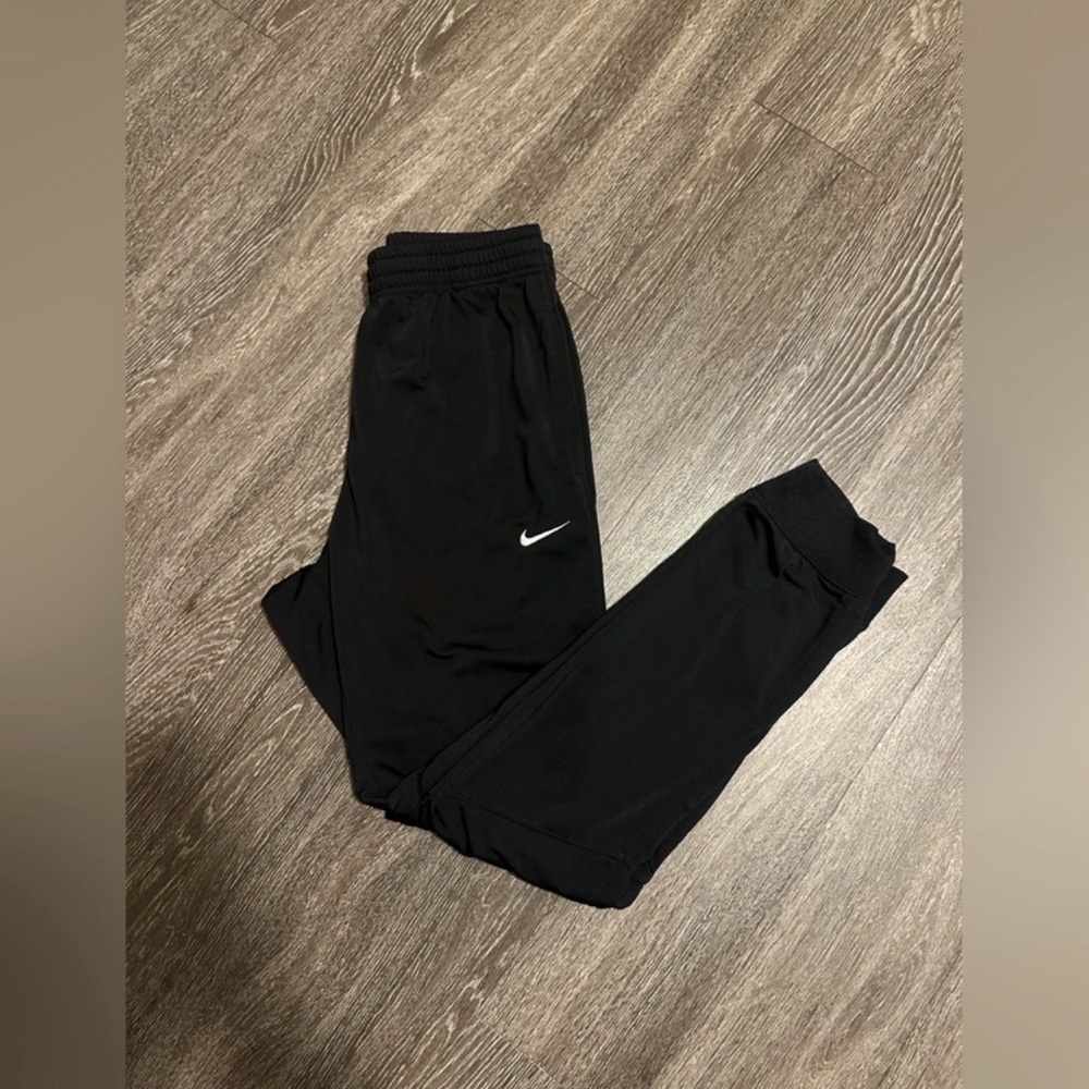 Nike Black Joggers with White Logo